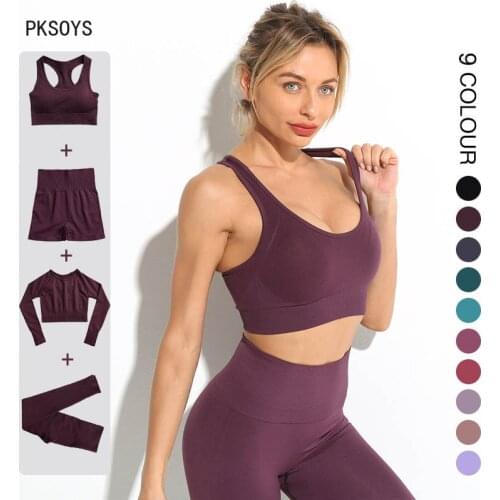 High Waist Sports Suit Seamless Leggings Yoga Set Clothes Maya for Women Sports Leggings Sport Women Fitness Gym Clothing Suits