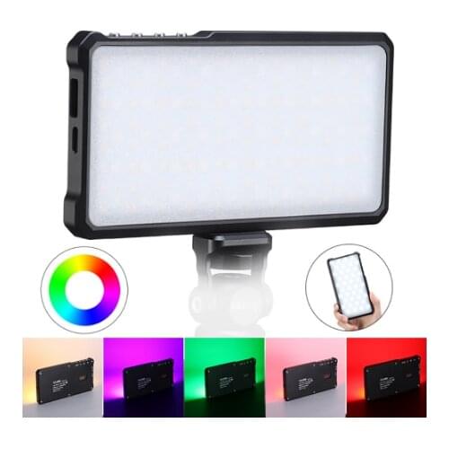 VIJIM VL-3 3000-6500k CRI 96 Full Color RGB LED Video Light DSLR Light With OLED Display Photography Studio Fill Light