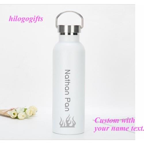 High quality Insulated Stainless Steel Vacuum cup with hook handle Portable drinkware Custom with any fonts logo text