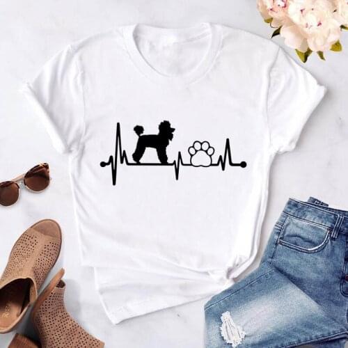 2021 Summer New Women T Shirt Kawaii Cat Dog Cartoon Vintage Tops Tees Cute Female Funny Harajuku Fashion Short Sleeve Chothes