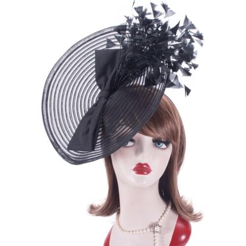 Lawliet Womens Kentucky Derby Fascinators Wedding Church Racing Hats Headband Headpiece