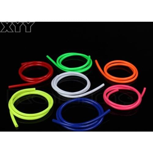 1M Nylon Motorcycle Hose Petrol Fuel Line Hose Gas Oil Pipe Tube For Mini Moto Dirt Bike Green Red White Orange Pink Blu