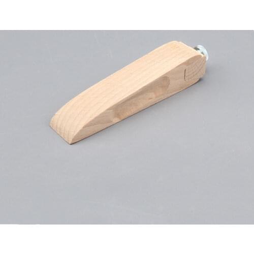 1pcs 105*22mm Wood Slicker Leather Leathercraft Solid Wood Round Burnishing Edge for Polished Edge Leather Craft Working Tool