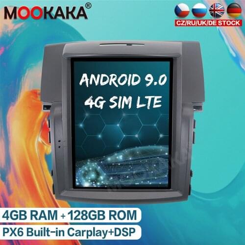 Android 9.0 4G+128GB Tesla Style Car Multimedia Player GPS Navigation For Honda CRV 2012 2015-2016 Auto Radio Stereo Headunit HD