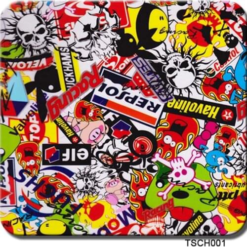 Free shipping 0.5mX2m/10m cartoon pattern hydrographics film CSCR001 hidrografik film water transfer