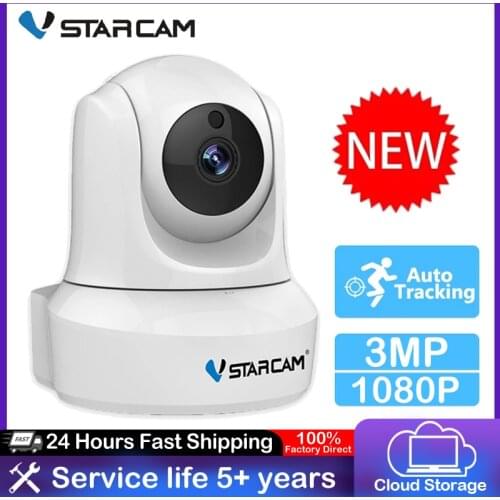 VStarcam New 3MP Baby Monitor HD Wireless IP Camera CCTV WiFi Home Surveillance Security Camera iOS/Android Two Way Audio 2MP