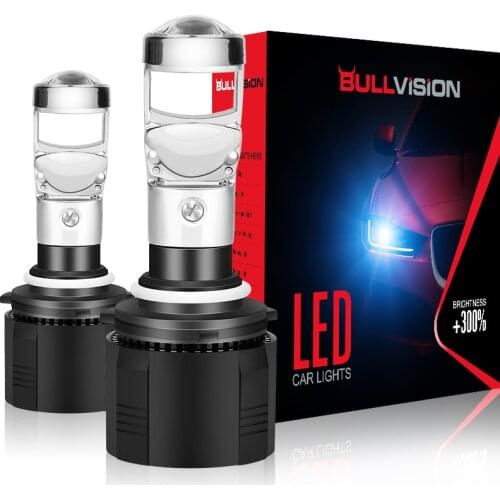 Ptf H11 H7 H4 Lense 20000Lm Ultra Led Hb3 9005 Turbo 12V Car Hb4 9006 Ice Led 6000K H8 H9 High Low Beam Headlight Csp Bullvision