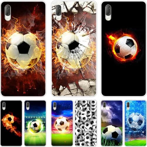 Football soccer field Case For Sony Xperia X XA XA1 XA2 Ultra L1 L2 L3 XZ3 M4 Aqua Z3 Z5 Premium E5 XZ XZ1 XZ2 Compact Cover