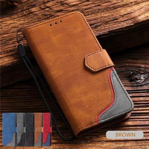 Luxury Contrast Color Leather Flip Case For Asus Zenfone 8 (ZS590KS) Asus8 5.9 inchs Protection Phone Cases Wallet Cover Capa