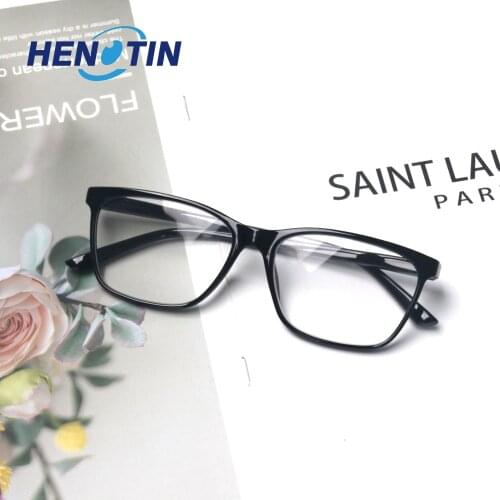 Fashion rectangular reading glasses for men and women spring hinge colorful printed eyeglasses frames