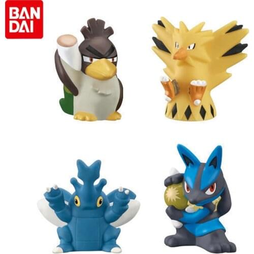 Bandai Pokemon Wuji Tai, Sword and Shield Lucario Flash Ace Finger Doll Box Egg