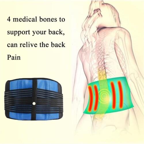 Size XXXXXXL Double Pull Breathable Waist Support Brace Magnetic Lumbar Orthopedic Corset Brace Lower Back Support Belt