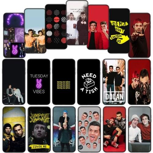 Dolan Twins Twenty One Pilots Soft Cover Case for Xiaomi Mi Redmi Note 9 SE 9C 9S 9T Pro Max
