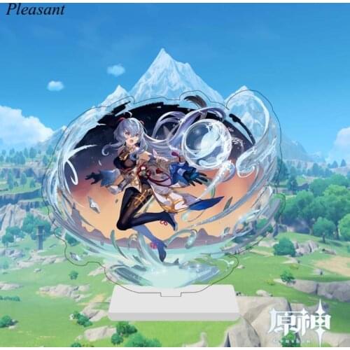 35 New Genshin Impact Acrylic Stand Desktop Decoration Keychain Gift Wholesale