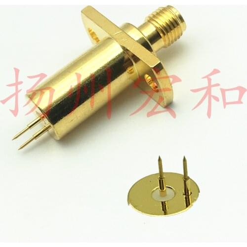 RF Radio Frequency Dual Needle Module Mobile Phone Test Head Quality High Frequency SMA-KF Pin Test Head IC Bipod Test Head