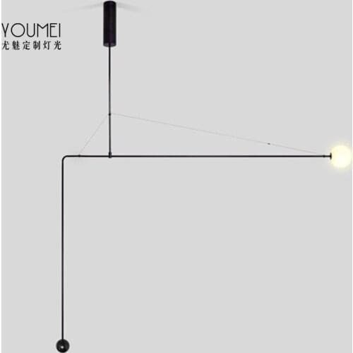 Nordic iron lighting dining room black pendant lamp copper christmas balls living room decoration ventilador de techo avizeler