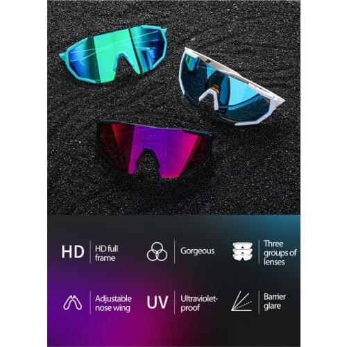 Sports Bike Windproof Sunglasses Cyclists Riding Glasses Polarized Myopia Men And Women Windproof Outdoor Equipment