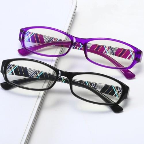 Ultralight Square Women Reading Glasses Anti Blue Light Radiation Computer Presbyopia Readers Spectacleso Reader1.0 To 4.0