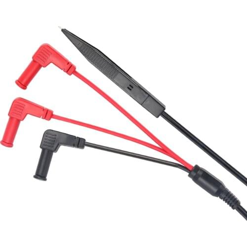 UNI-T UT-L40 SMD Patch clamp Multimeter Test Lead Probe Tweezers 1000V 2A Used for LCR meter digital bridge UT611, UT612