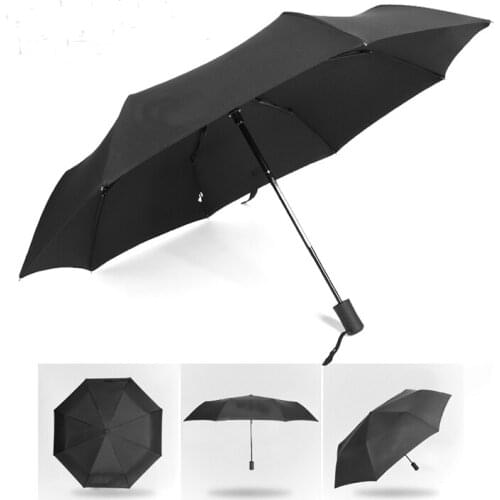 1PC Car Automatic Umbrella Three-folding Windproof For MINI Cooper One JCW S Clubman Countryman Paceman Auto Accessories