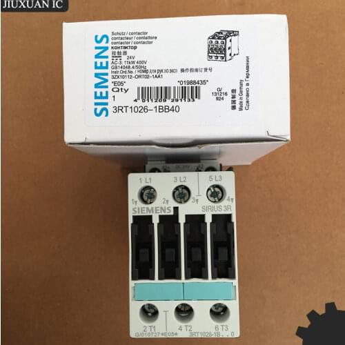 3RT1026-1BB40 DC24V DC Contactor 3rt1026-1b... 0 Original Stock