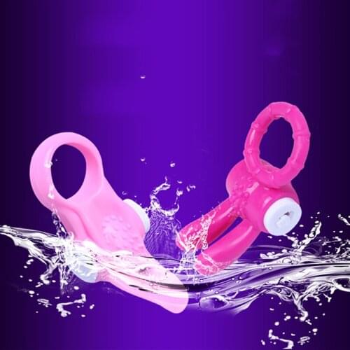 2 Colors Silicone Rabbit Vibrating Penis Clit Stimulator Vibrator for Couples Adult Lip Mouth Tongue Vibrators Sex Toy For Women