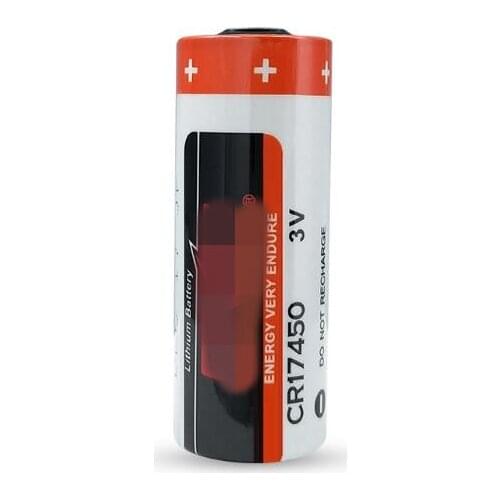5PCS CR17450 lithium manganese column battery 3V disposable capacity 2300mAh lithium battery