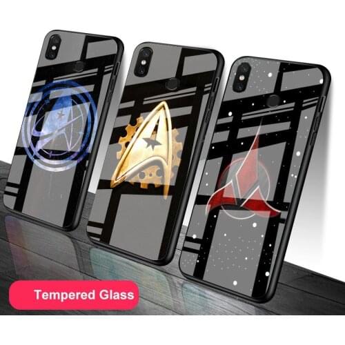 Star Trek Command Tempered Glass Phone Case For Redmi Note 5 6 7 8 9 Pro Note8T Note9S Redmi8 9 Cover Shell