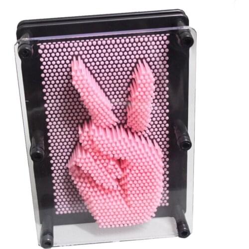 Baby Toys Plastic 3D DIY Model Antistress Clone Fingerprint Needle Hand Mold Educational Toys