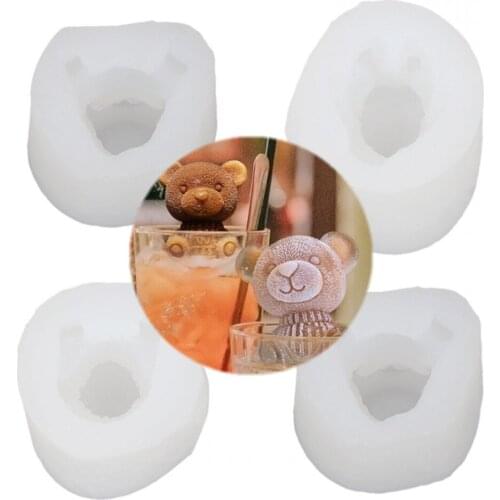 DIY Pig Bear Candy Silicone Mold For Resin Cake Chocolate Fondant Epoxy Resin Molds Pendant Jewelry Tools