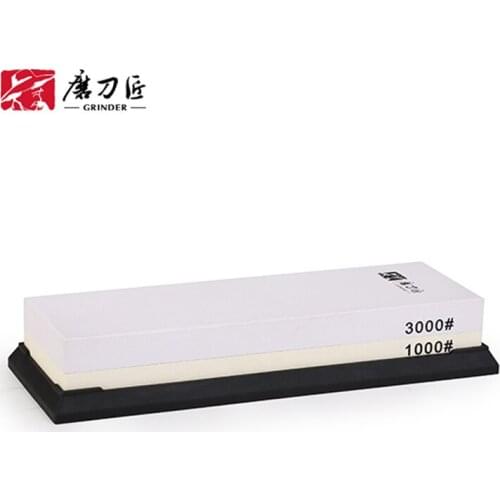 TAIDEA double-sided whetstone 1000/3000# quick whetstone anti-skid base sharpening stone household whetstone knife sharpener