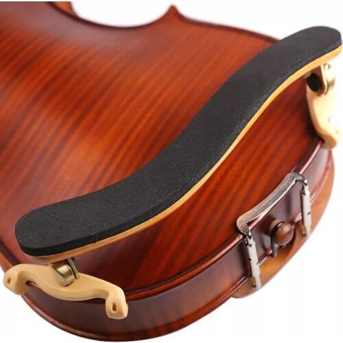 Fom Adjustable Maple Wood Shoulder Rest For Violin Foam Padded For 1/8 1/2 4/4 Size Fiddle Musical Instruments Violin Parts Fom