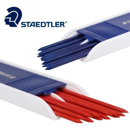 Staedlter Graphics Mechanical Pencils Lead Refills Blue or Red (1 Tube, 12pcs) 2mm For Technical Design School & Office Supplies