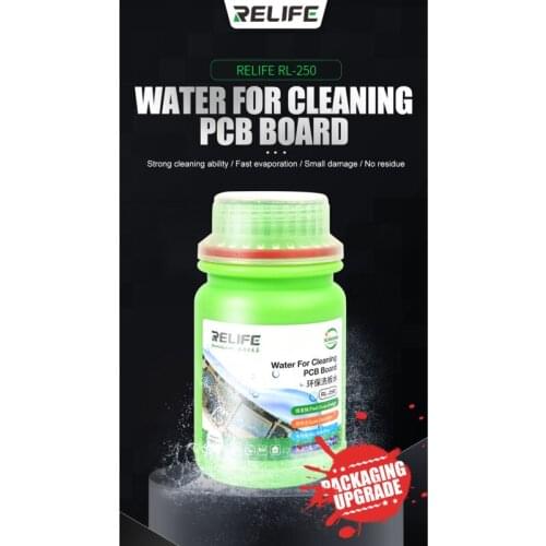 Relife RL250 250ml Powerful Cleaning Water Suitable for PCB Board to be Cleaned After Soldering