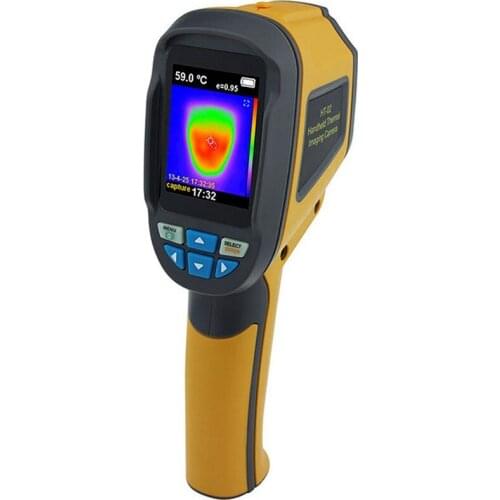 New Infrared Thermal Camera 2.4 Inch LCD Display Digital Thermal Imager High Resolution Color Screen Fir Infrared Thermal Camera