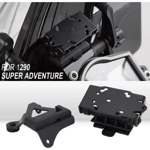 NEW For 1290 Super Adventure 2014 2015 2016 Motorcycle GPS Smart Phone Navigation Mount Mounting Bracket Adapter Holder