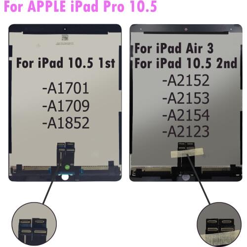 OEM 10.5" LCD For iPad Pro 10.5 A1701 A1709 A1852 A2152 A2123 A2153 A2154 LCD Display Touch Screen Digitizer Assembly Replace