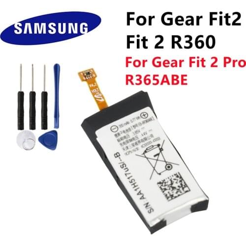 Original Replacement Battery For Samsung Gear Fit2 Fit 2 R360 EB-BR360ABE 200mAh