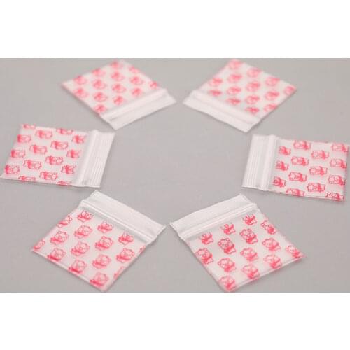 Plastic Packaging Bags Ziplock Pill Packaging Pouches New 100Pcs Mini Zip lock Bags Zipper Bag Ziplock Bag