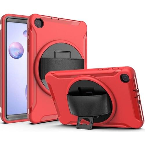 Durable Hard Back Cover for Samsung Galaxy Tab A 8.4 2020 SM-T307/T307U/T307 Tablet Silicone Case with Hand Strap+Pen