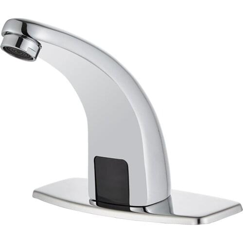 Sensor Faucet Deck Mount Smart Touch Hands Free Inductive Water Tap Kitchen Bathroom Sink Faucets Water Tap Automatic Infrared