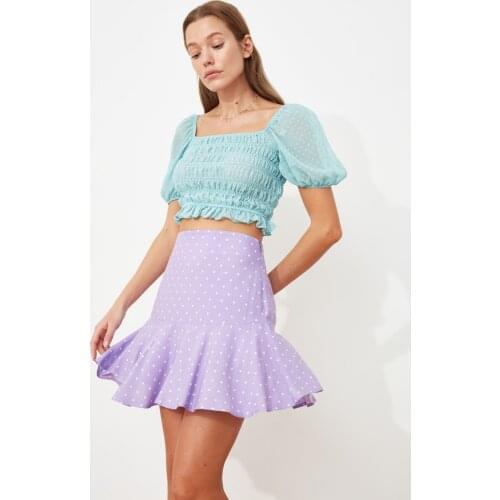 Trendyol Flounces Shorts & Bermuda TWOSS21SR0237