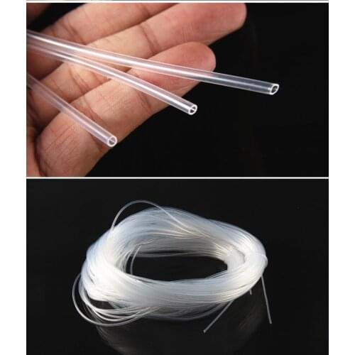 Dia 1mm-14mm Silicone Pipe , Safe Food Grade Clear Flexible Soft Rubber Translucent Hose Tube Water air pipe ,1 meter price