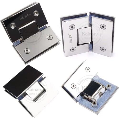 SUS304 solid glass clamp,135 degree glass connector, stainless steel glass door hinge ,glass door accessories