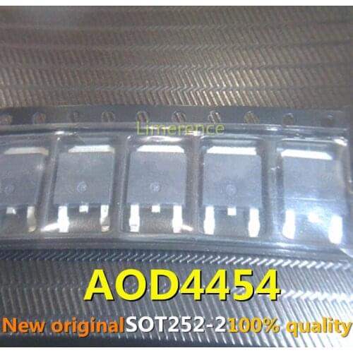 10pcs/lot D4454 AOD4454 A0D4454 24454 TO252 MOS transistor liquid crystal new original