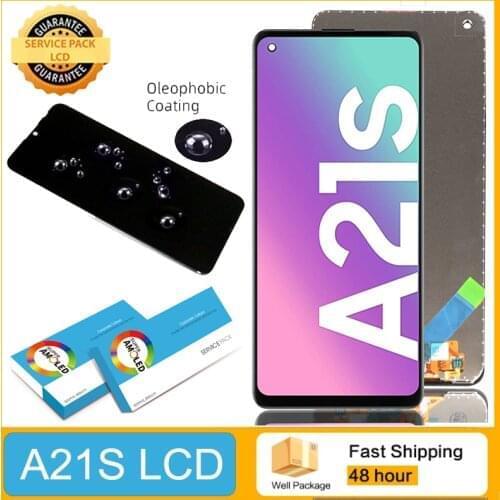 10PCS/LOT Original Display with frame for Samsung Galaxy A21s A217 SM-A217F/DS LCD Touch Screen Digitizer Assembly Repair Parts