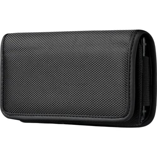 2021 Universal Phone Pouch Classic Black Mens Hanging Waist Storage Bag Belt Clip Pouch Case Fanny Packs Belt Clip Holster