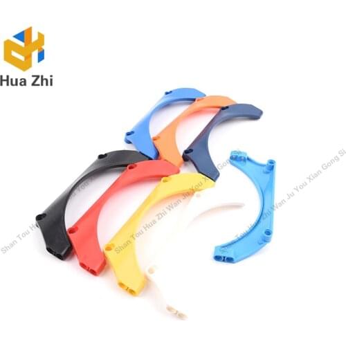 Building Blocks Parts 24118 4PCS Technic Panel Car Mudguard Arched 15 x 2 x 5 LEGOING MOCS Education