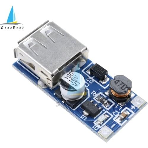 5Pcs/lot 0.9V-5V to 5V 600mA DC-DC USB Voltage Converter Step Up Booster Power Supply Module for Phone MP3 MP4 Charger