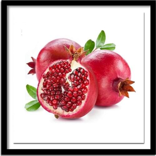 Nabi 5D Diy Diamond Embroidery Fruit pomegranate PomegranateSquare Diamond Painting Cross stitch Diamond home decor Gifts